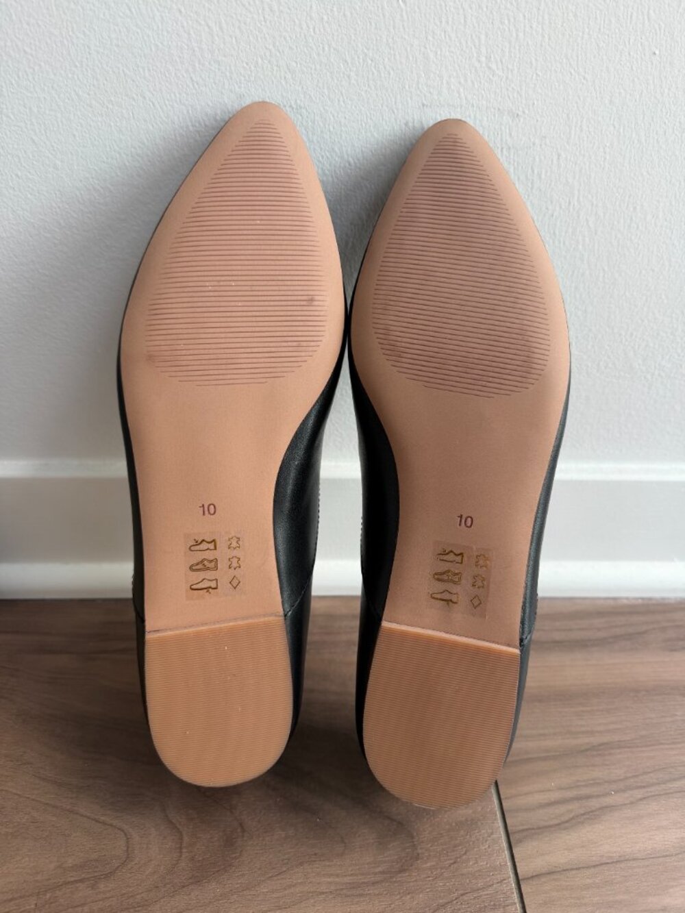 Madewell Loafer Flats in Leather | True Black | Size 10 | New in Box - Picture 3 of 4